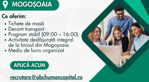 Responsabil Post-Vânzare (After Sales) – Mogoșoaia