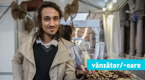 Vânzător/-oare ciocolată handmade lângă Metro Cluj