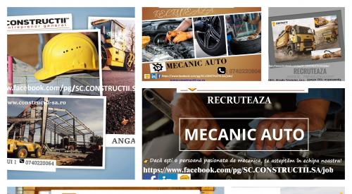 MECANIC UTILAJ, MECANIC AUTO