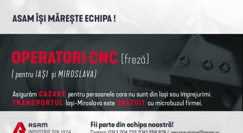 OPERATORI CNC (freza, strung)